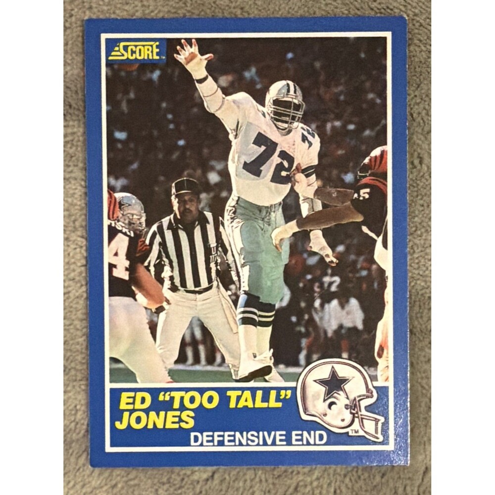 1989 Score - Ed "Too Tall" Jones #5
